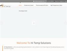 Tablet Screenshot of hitempsolutions.com